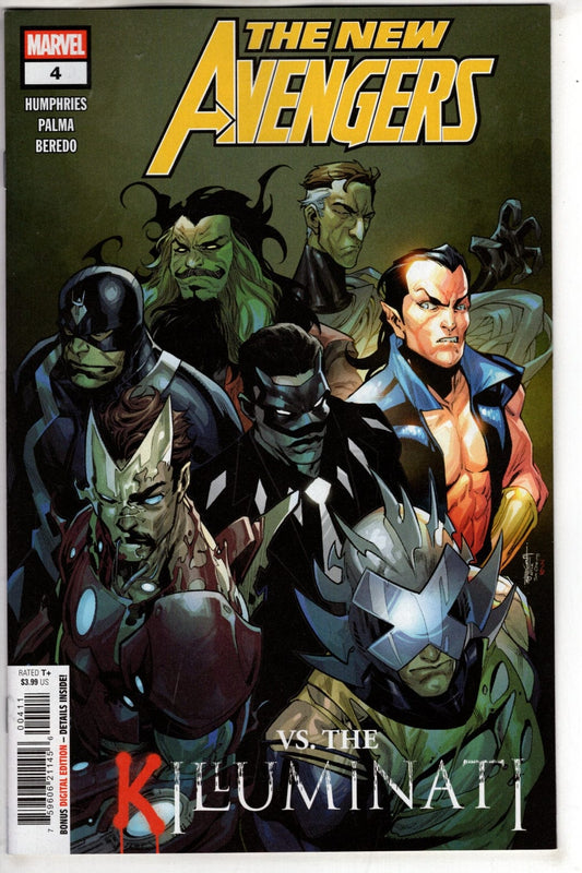 Marvel NEW THIS WEEK NEW AVENGERS #4
