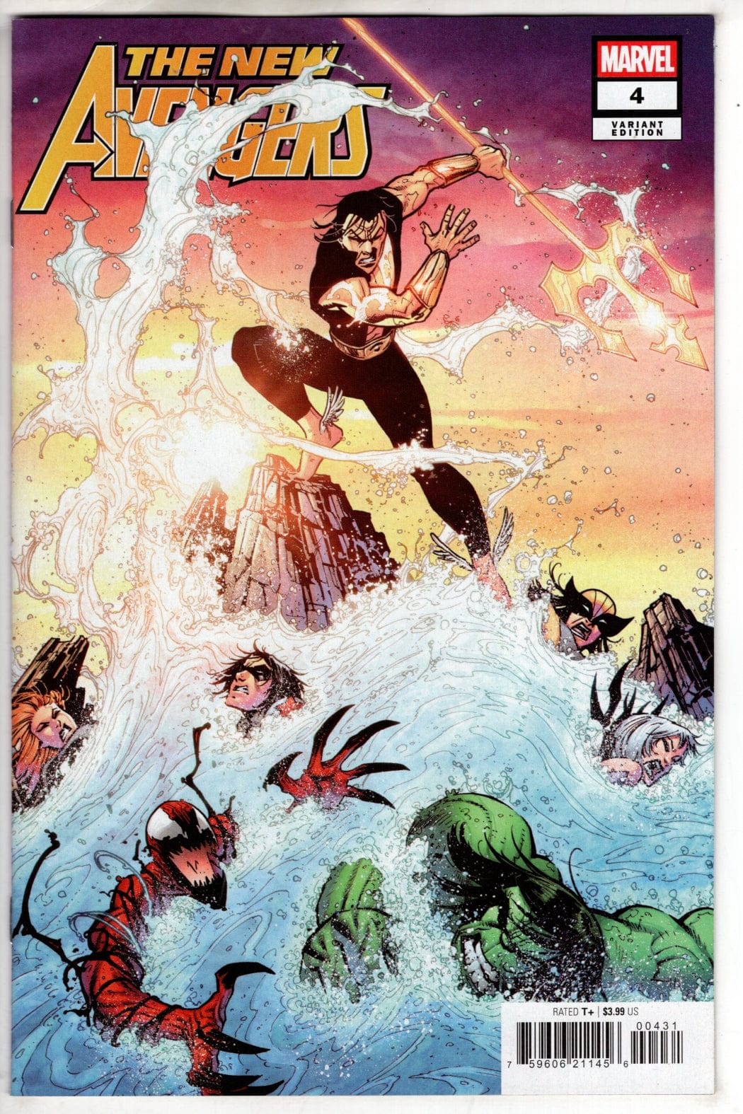 Marvel NEW THIS WEEK NEW AVENGERS #4 JUSTIN MASON VARIANT