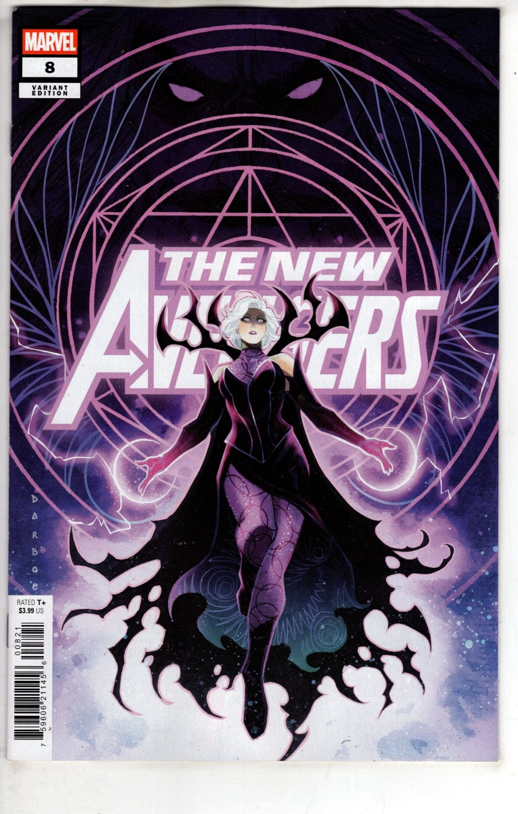 Marvel NEW THIS WEEK NEW AVENGERS #8 KAREN DARBOE VARIANT (VF/NM)