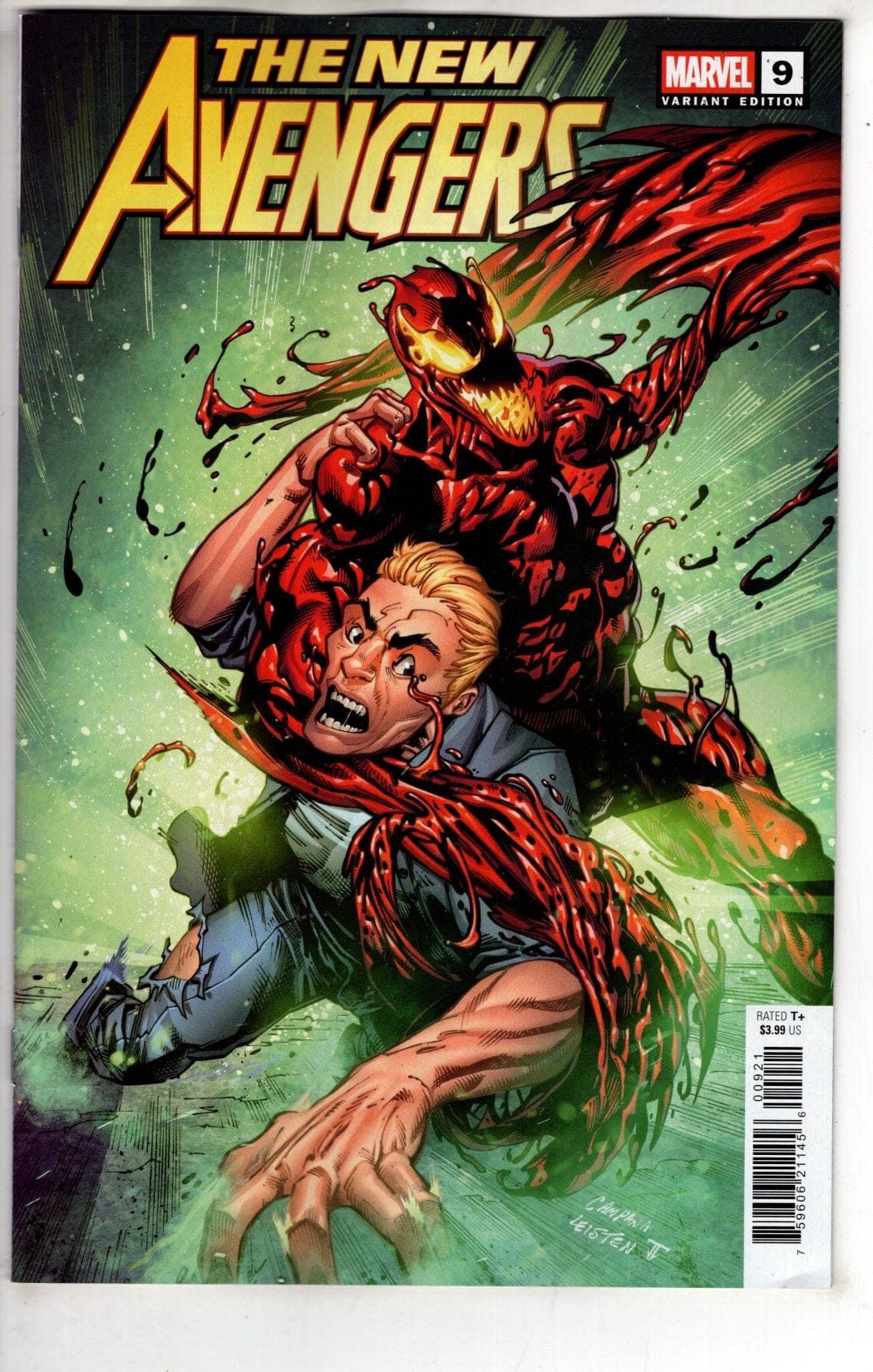Marvel NEW THIS WEEK NEW AVENGERS #9 CHRIS CAMPANA VARIANT (VF/NM)