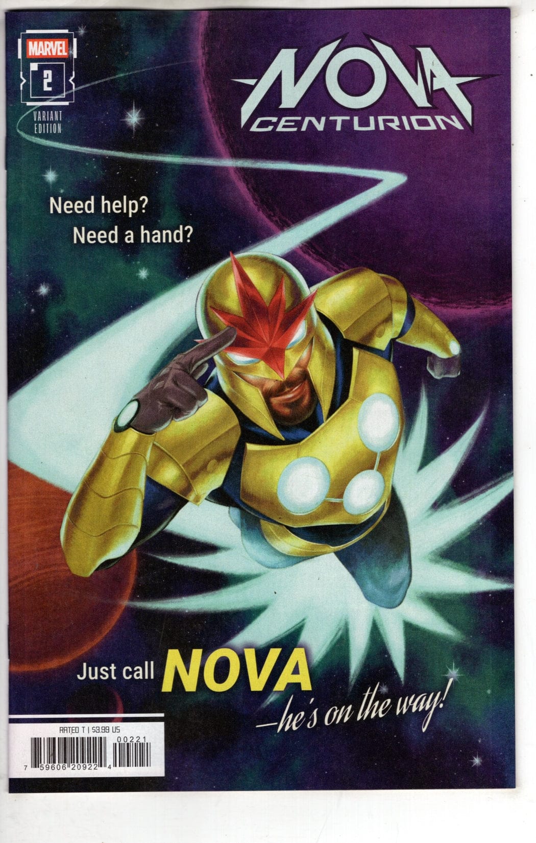 Marvel NEW THIS WEEK NOVA: CENTURION #2 BETSY COLA VARIANT