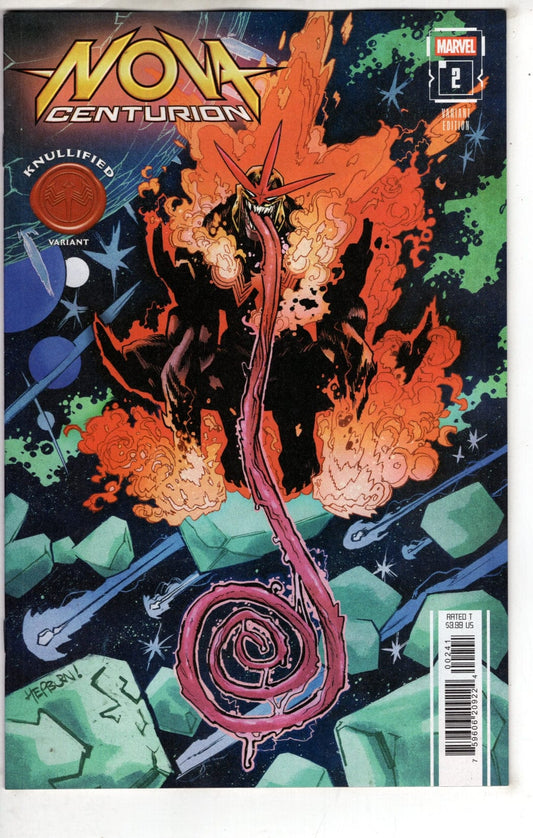 Marvel NEW THIS WEEK NOVA: CENTURION #2 SCOTT HEPBURN KNULLIFIED VARIANT