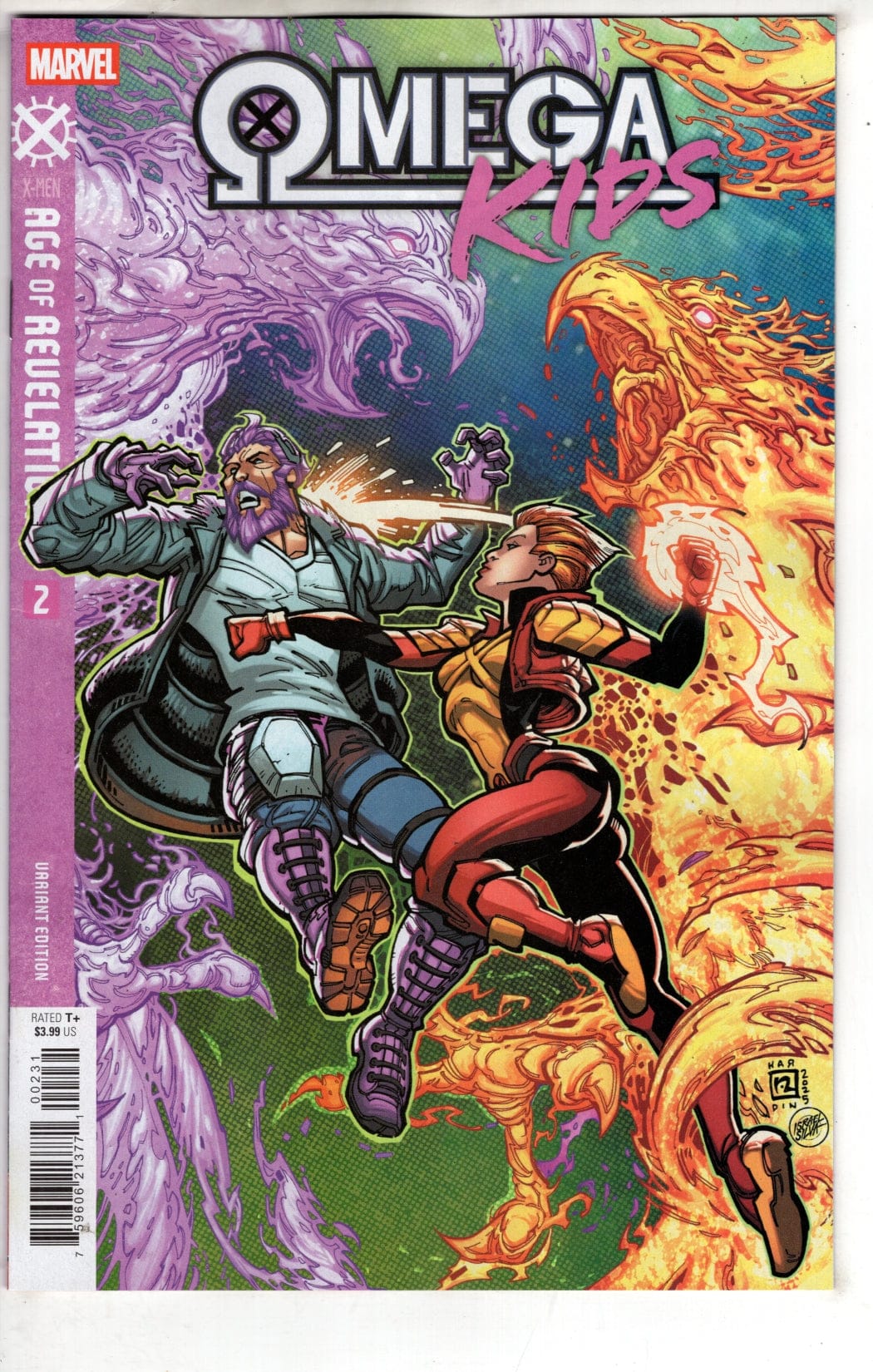 Marvel NEW THIS WEEK OMEGA KIDS #2 HARDIN VARIANT [VF/NM]