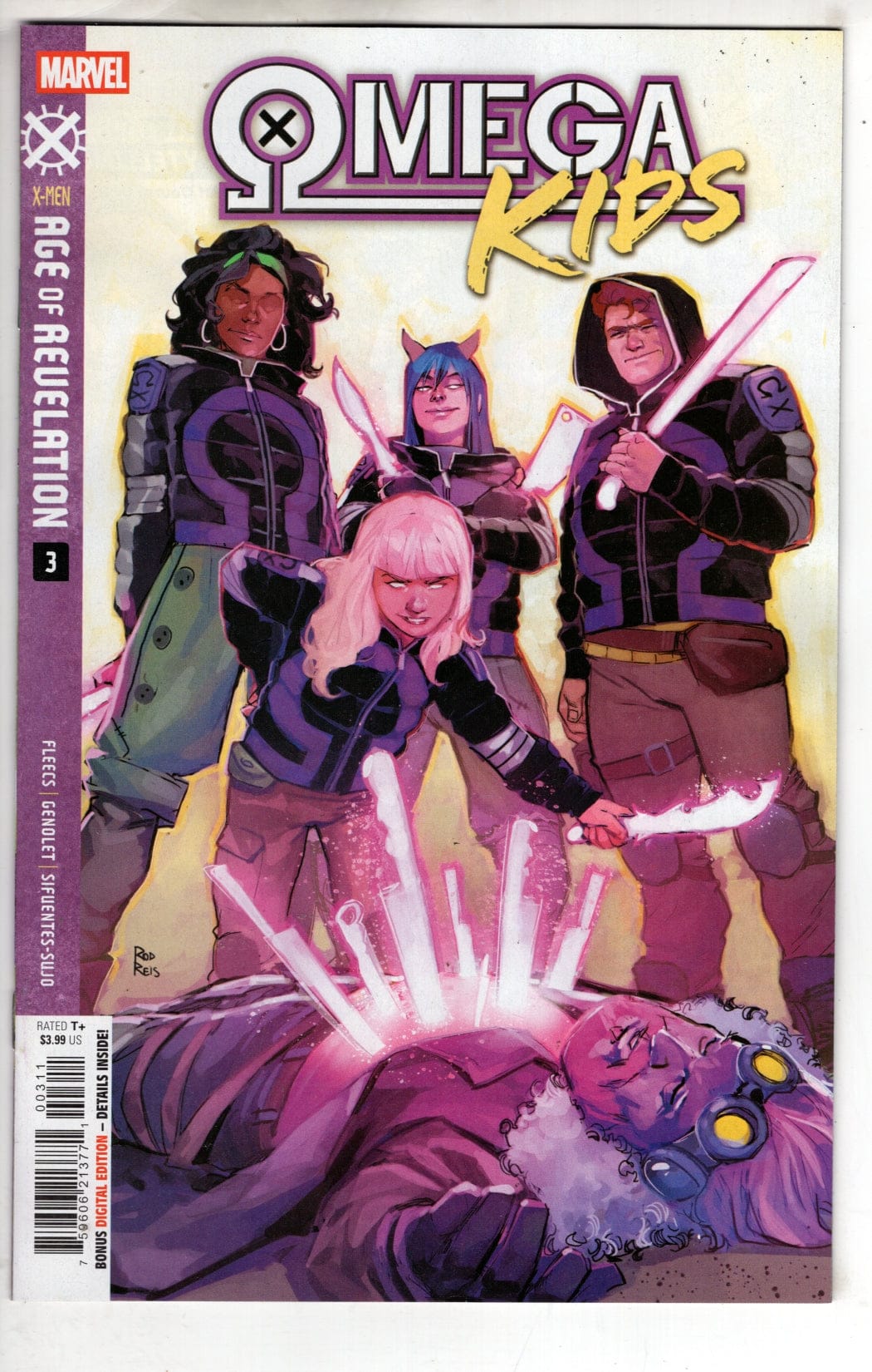 Marvel NEW THIS WEEK OMEGA KIDS #3 [AOR]