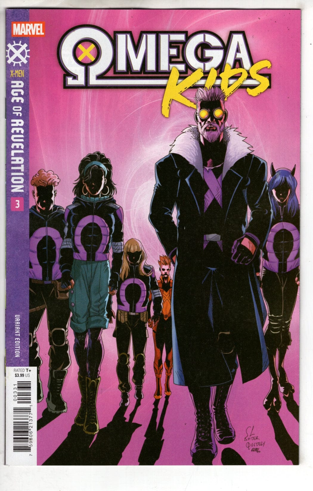 Marvel NEW THIS WEEK OMEGA KIDS #3 SALVADOR LARROCA VARIANT [AOR]