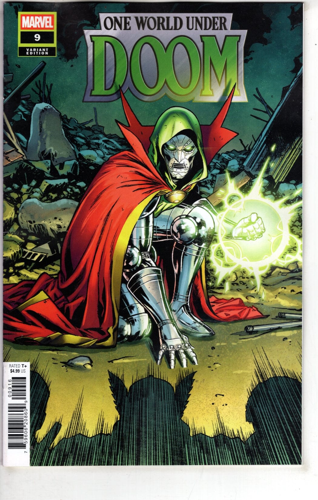 Marvel NEW THIS WEEK ONE WORLD UNDER DOOM #9 MATTEO DELLA FONTE VARIANT [VF/NM]
