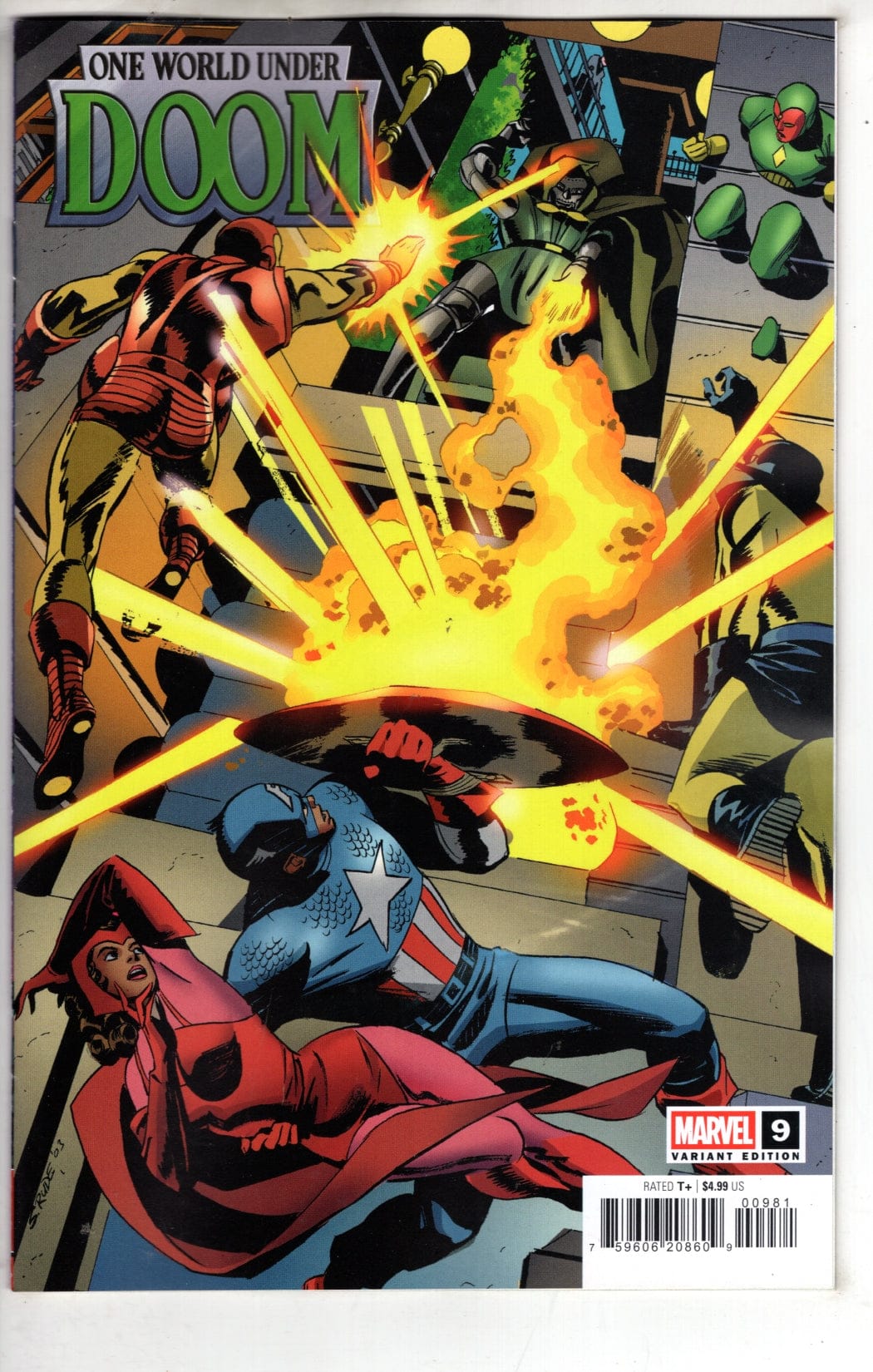 Marvel NEW THIS WEEK ONE WORLD UNDER DOOM #9  RUDE VARIANT [VF/NM]
