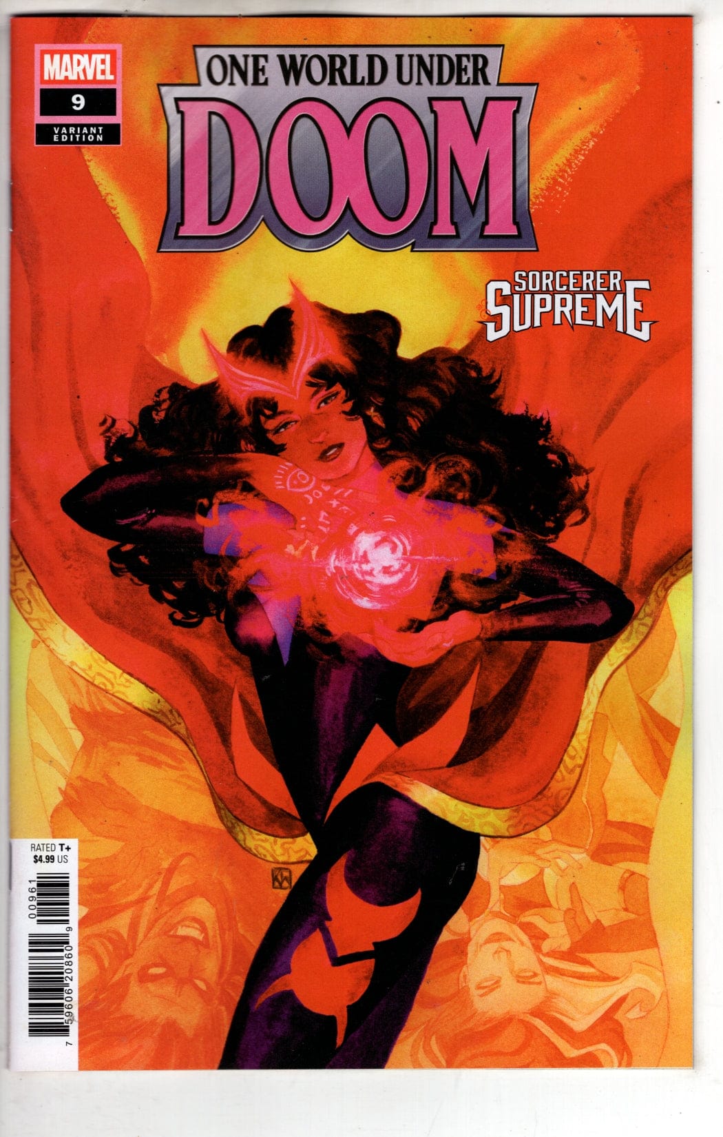 Marvel NEW THIS WEEK ONE WORLD UNDER DOOM #9 SPOILER VARIANT [VF/NM]