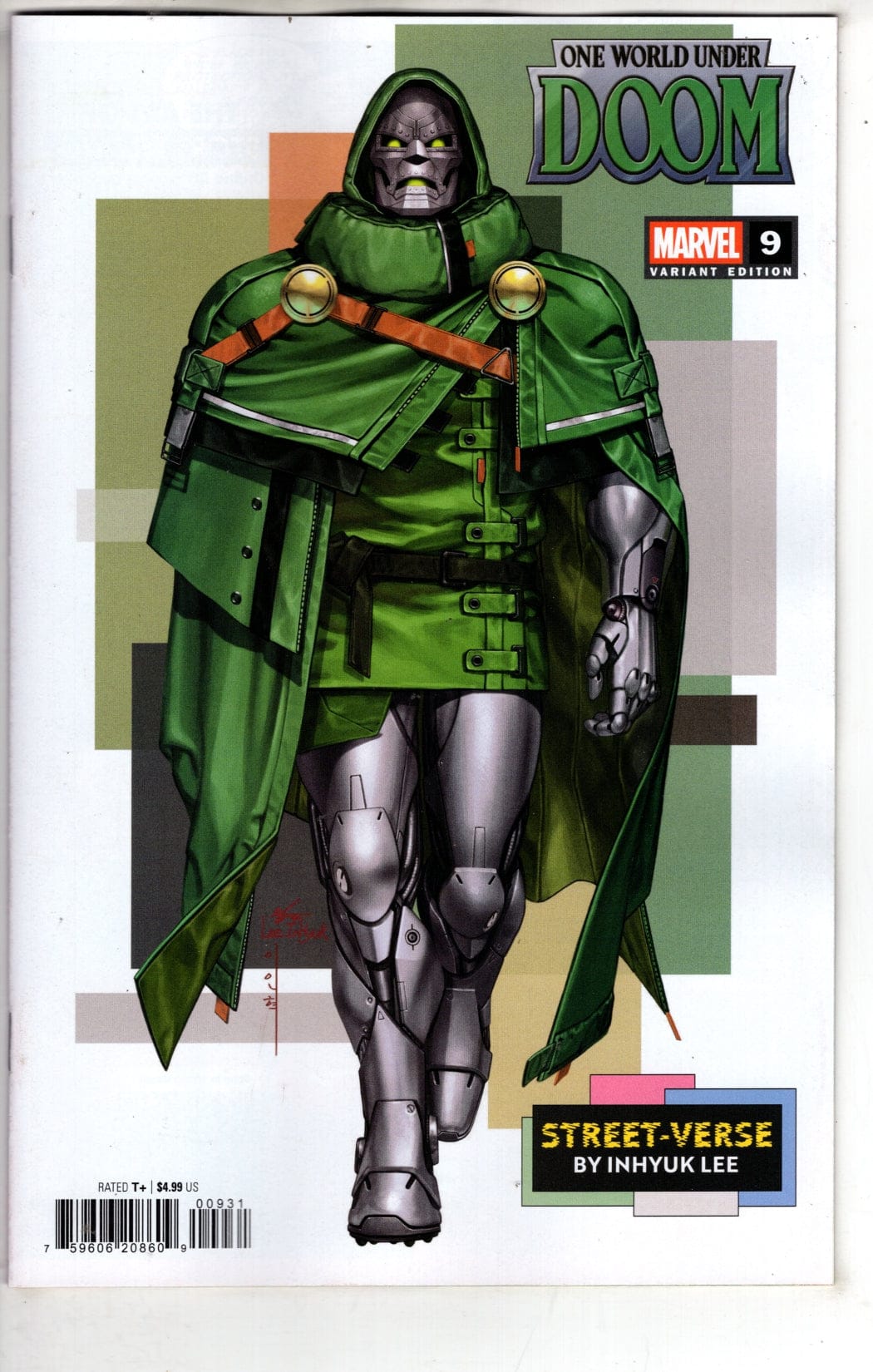 Marvel NEW THIS WEEK ONE WORLD UNDER DOOM #9 STREET-VERSE VARIANT [VF/NM]