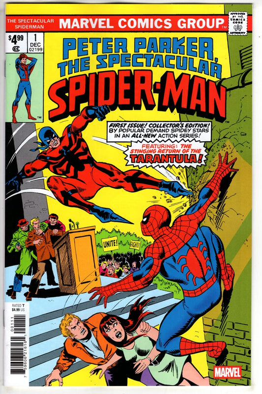 Marvel NEW THIS WEEK PETER PARKER, THE SPECTACULAR SPIDER-MAN #1 FACSIMILE EDITION (VF/NM)