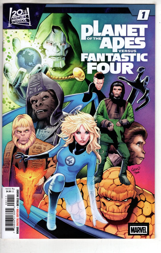 Marvel NEW THIS WEEK PLANET OF THE APES VS. FANTASTIC FOUR #1 (VF/NM)