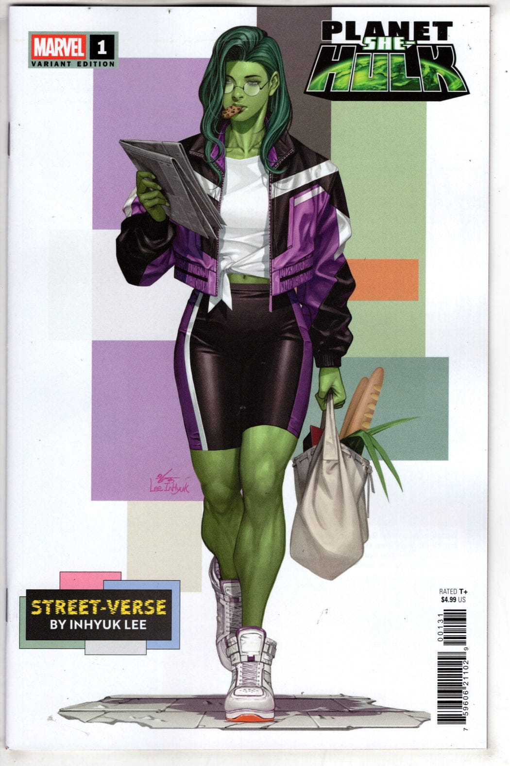 Marvel NEW THIS WEEK PLANET SHE-HULK #1 INHYUK LEE STREET-VERSE VARIANT