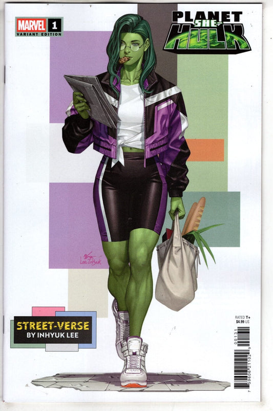 Marvel NEW THIS WEEK PLANET SHE-HULK #1 INHYUK LEE STREET-VERSE VARIANT