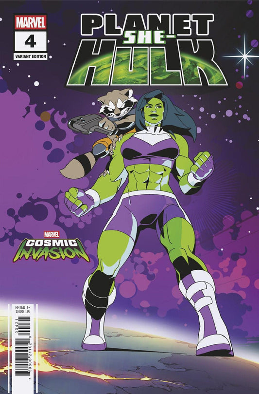 Marvel NEW THIS WEEK PLANET SHE-HULK #4 MARVEL COSMIC INVASION VARIANT (VF/NM)
