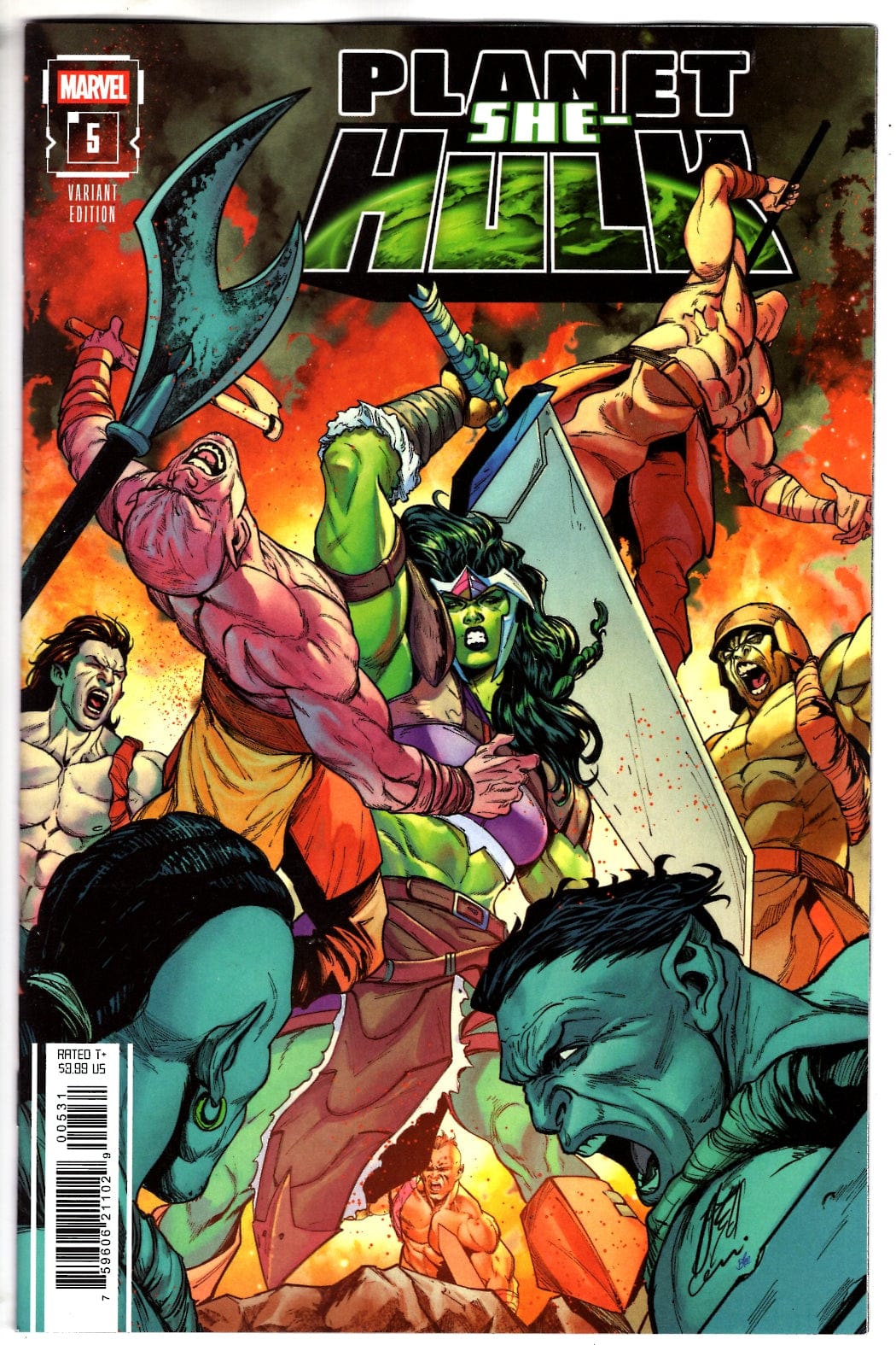 Marvel NEW THIS WEEK PLANET SHE-HULK #5   VARIANT (VF/NM)