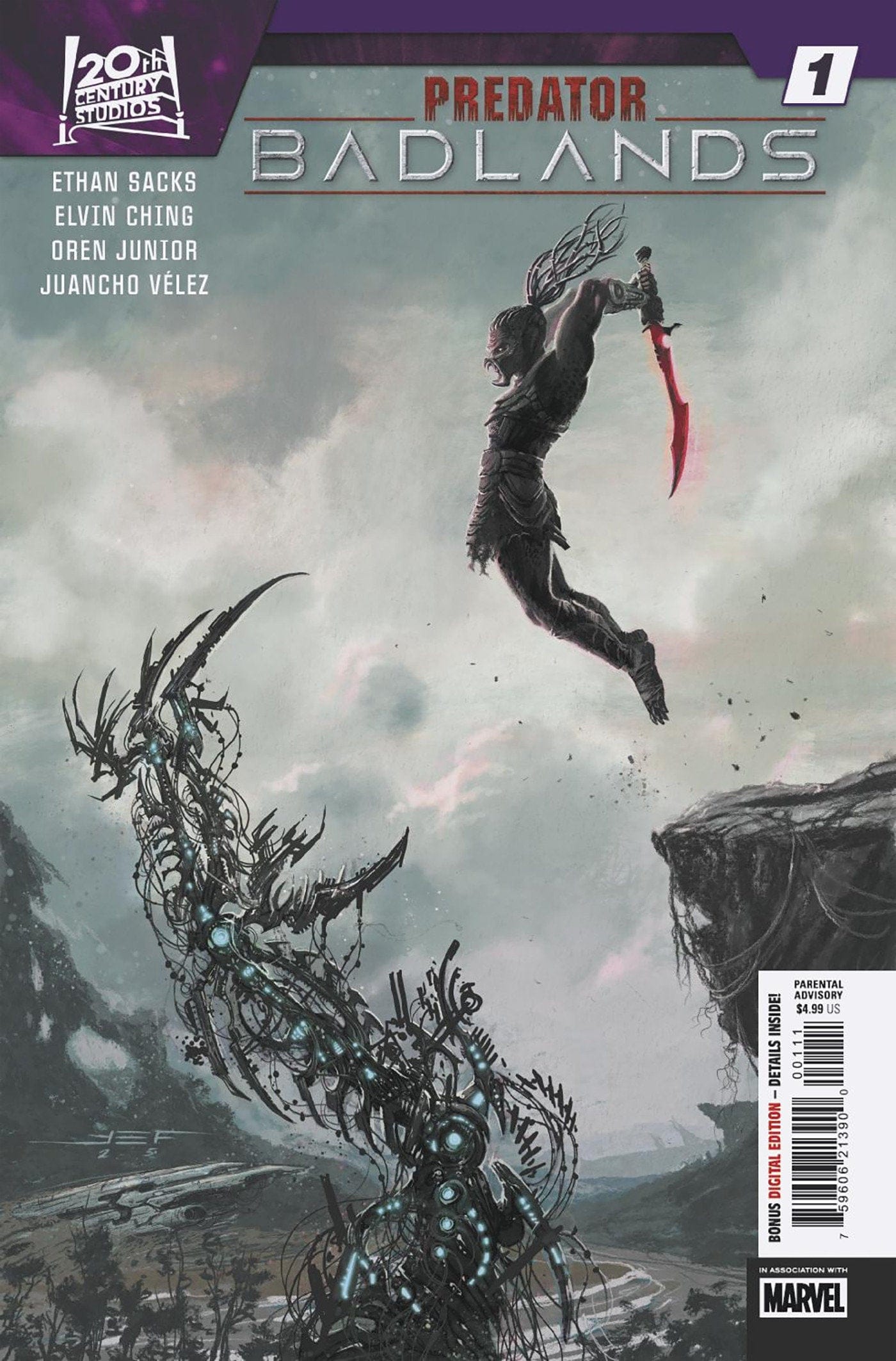 Marvel NEW THIS WEEK PREDATOR: BADLANDS #1 [VF/NM]