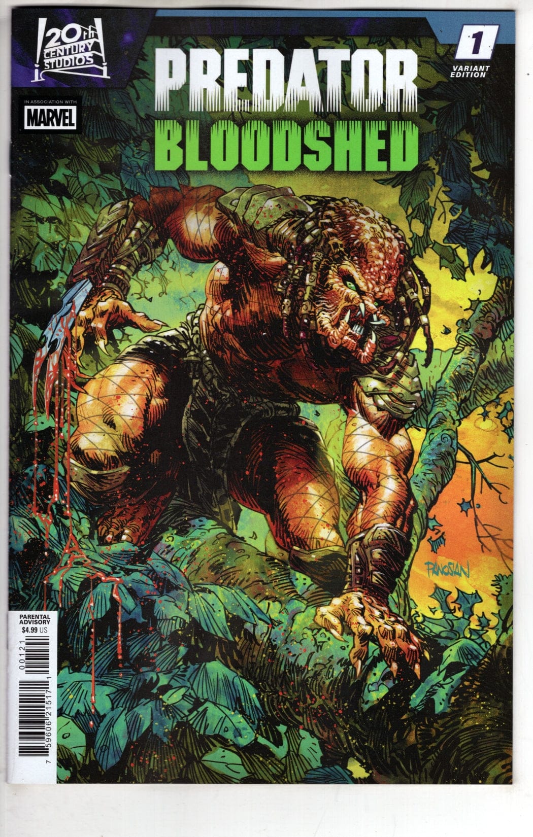 Marvel NEW THIS WEEK PREDATOR: BLOODSHED #1 DAN PANOSIAN VARIANT (VF/NM)