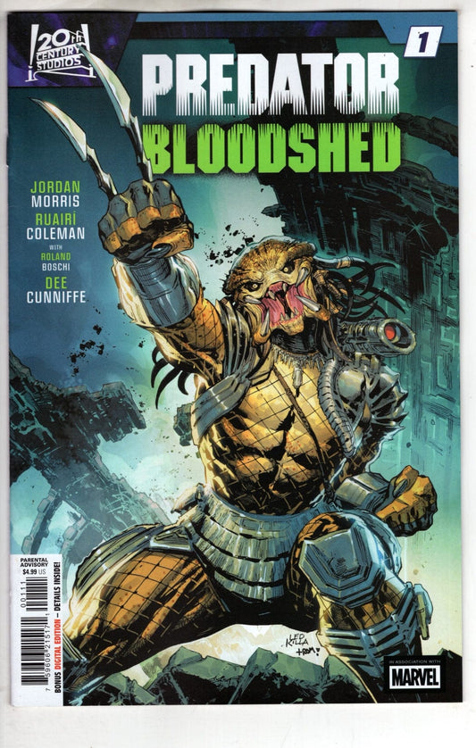 Marvel NEW THIS WEEK PREDATOR: BLOODSHED #1 (VF/NM)