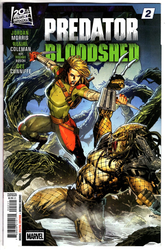 Marvel NEW THIS WEEK PREDATOR: BLOODSHED #2 (VF/NM)