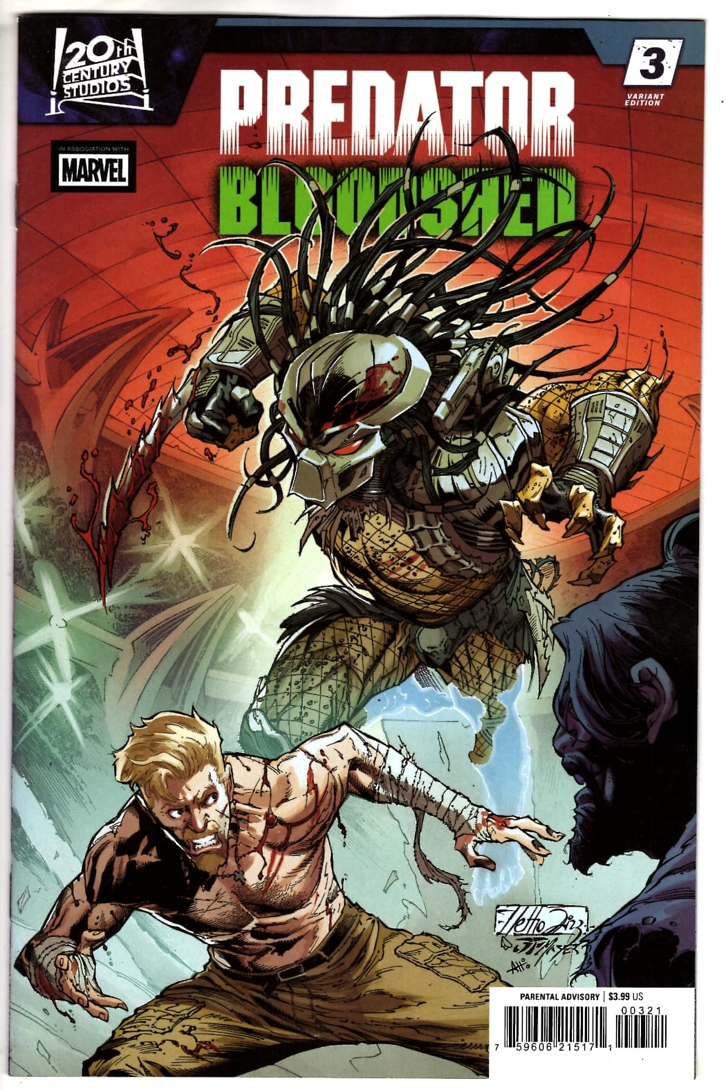 Marvel NEW THIS WEEK PREDATOR: BLOODSHED #3 NETHO DIAZ VARIANT (VF/NM)