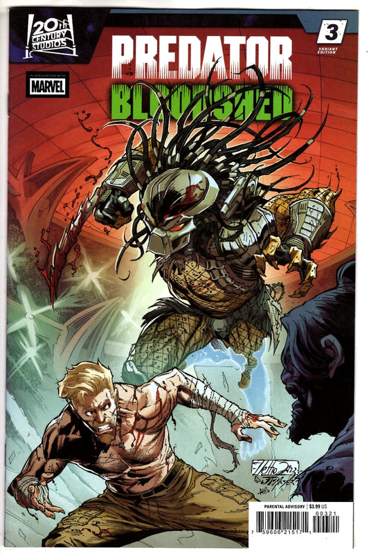 Marvel NEW THIS WEEK PREDATOR: BLOODSHED #3 NETHO DIAZ VARIANT (VF/NM)