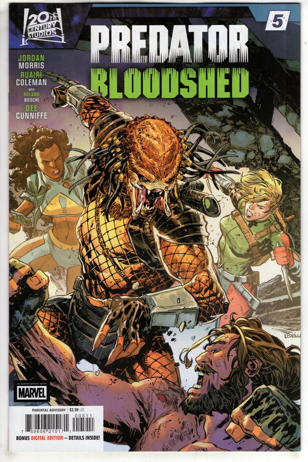 Marvel NEW THIS WEEK PREDATOR: BLOODSHED #5 (VF/NM)