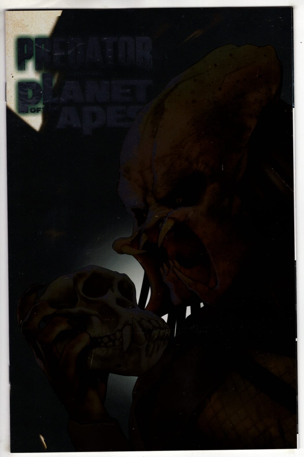 Marvel NEW THIS WEEK PREDATOR VS. THE PLANET OF THE APES #1 BEN OLIVER FOIL VARIANT (VF/NM)