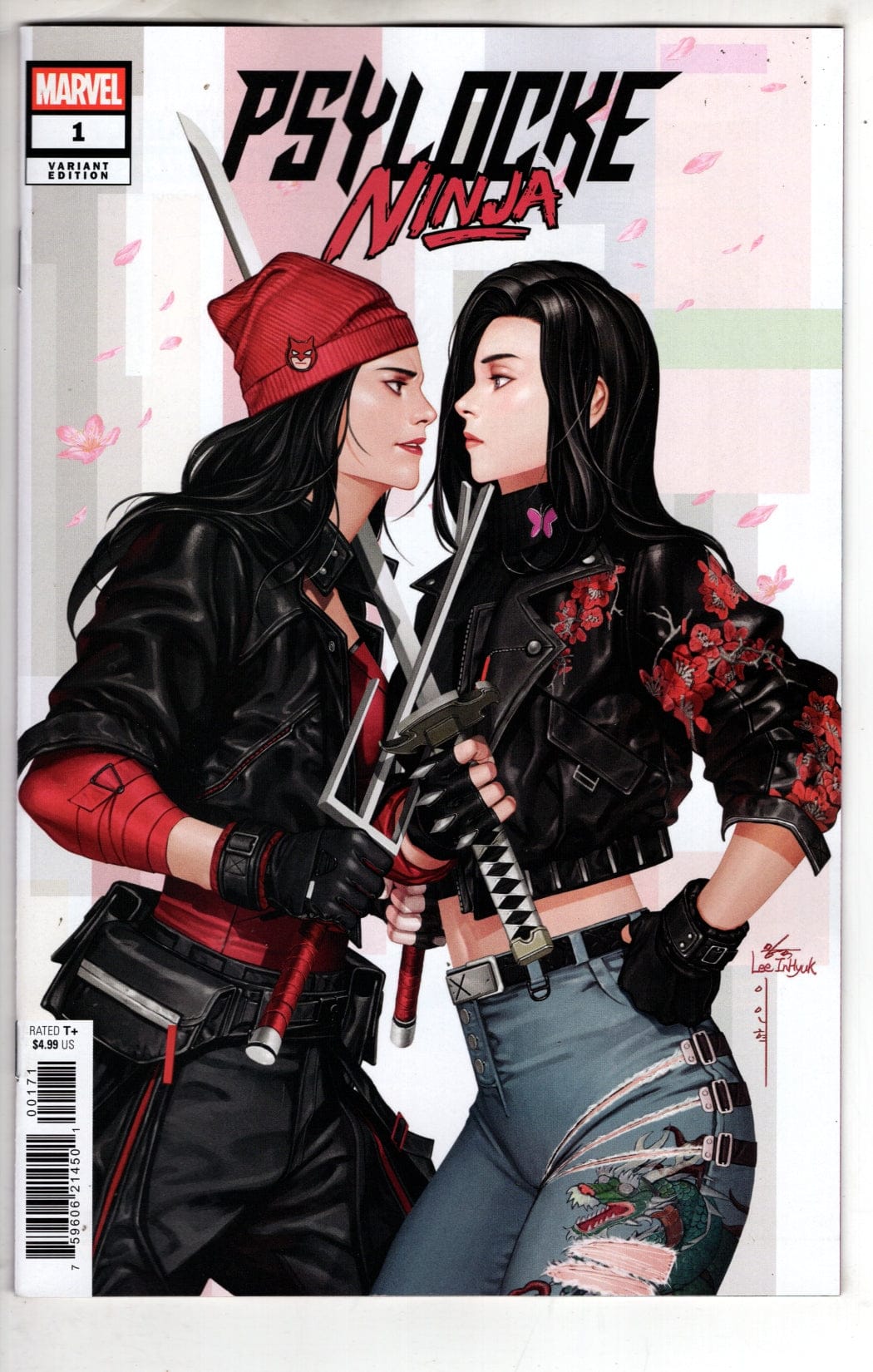 Marvel NEW THIS WEEK PSYLOCKE: NINJA #1 INHYUK LEE VERSUS ELEKTRA VARIANT (VF/NM)