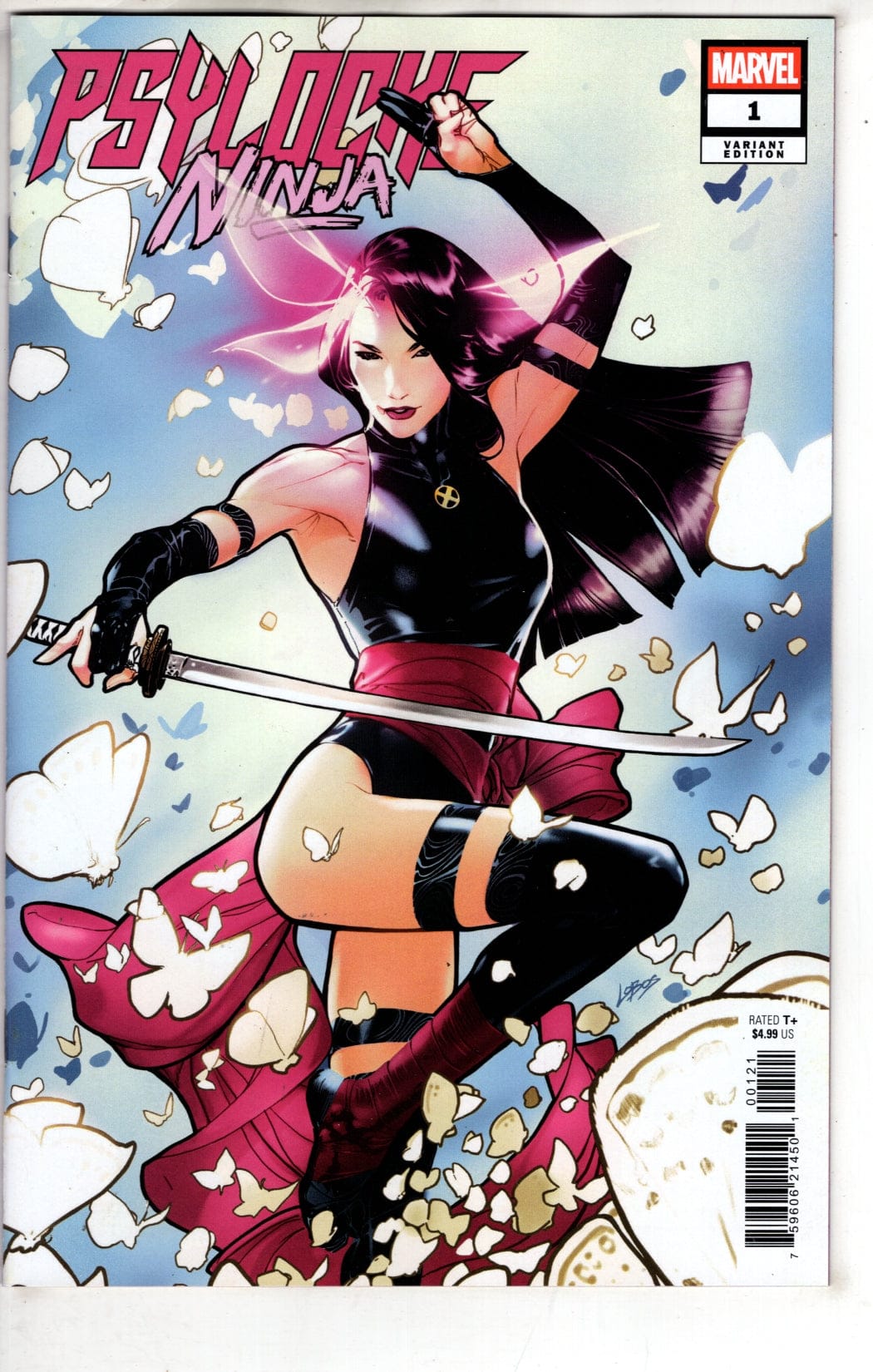 Marvel NEW THIS WEEK PSYLOCKE: NINJA #1 PABLO VILLALOBOS VARIANT (VF/NM)