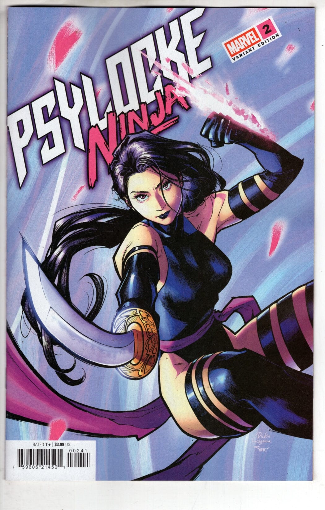 Marvel NEW THIS WEEK PSYLOCKE: NINJA #2 RICKIE YAGAWA VARIANT (VF/NM)