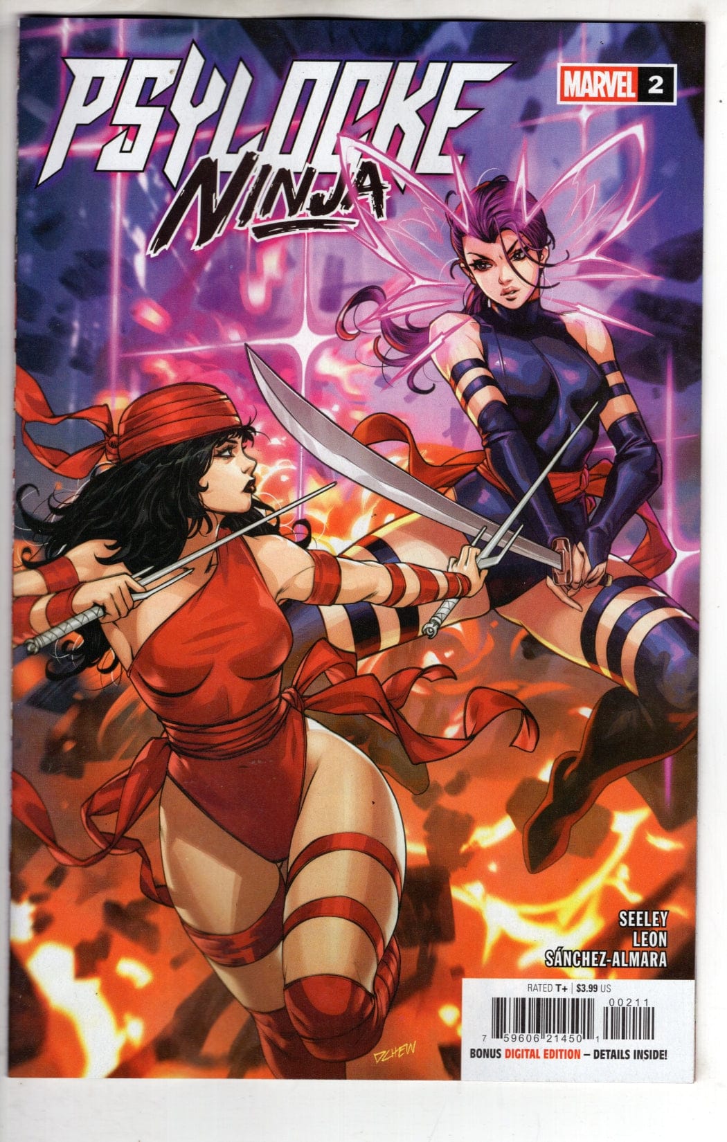 Marvel NEW THIS WEEK PSYLOCKE: NINJA #2 (VF/NM)