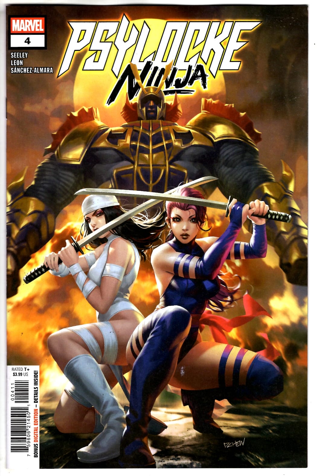 Marvel NEW THIS WEEK PSYLOCKE: NINJA #4 (VF/NM)