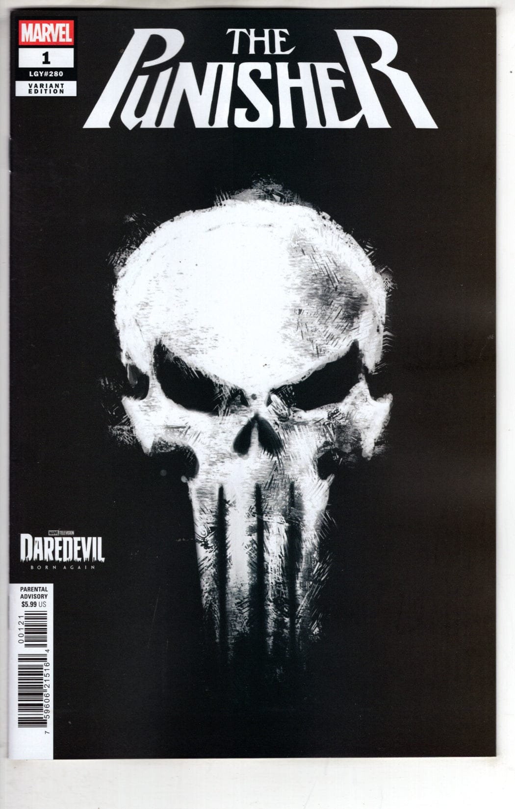 Marvel NEW THIS WEEK PUNISHER #1 ADAM ROSS MARVEL TELEVISION LOGO VARIANT (VF/NM)