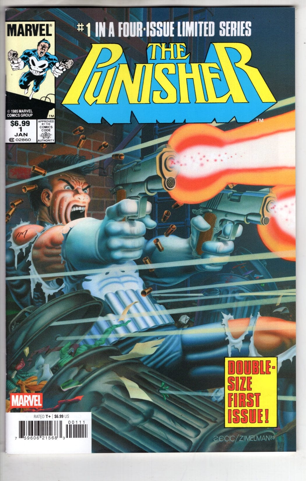 Marvel NEW THIS WEEK PUNISHER #1 FACSIMILE EDITION (VF/NM)
