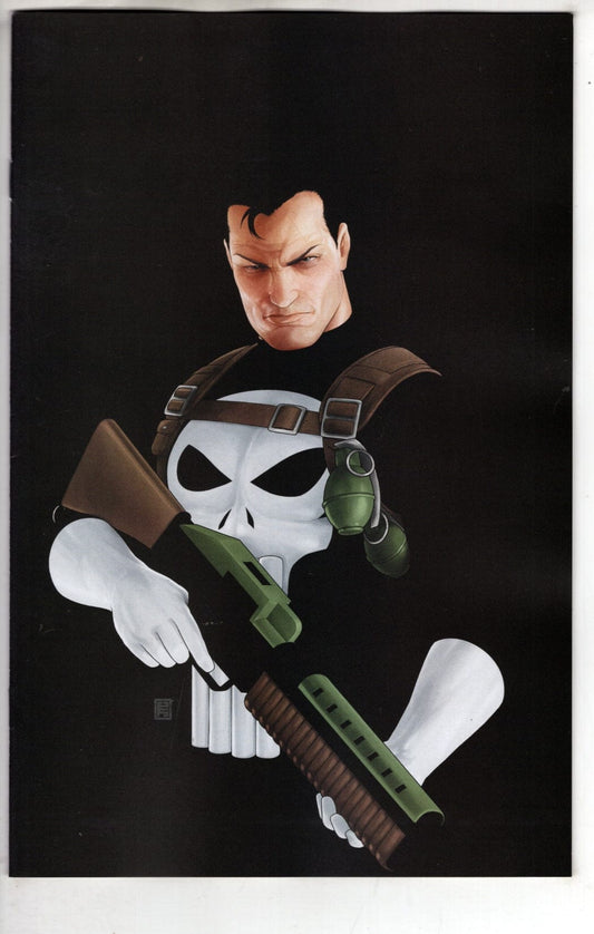 Marvel NEW THIS WEEK PUNISHER #1 JOHN TYLER CHRISTOPHER NEGATIVE SPACE VIRGIN VARIANT (VF/NM)
