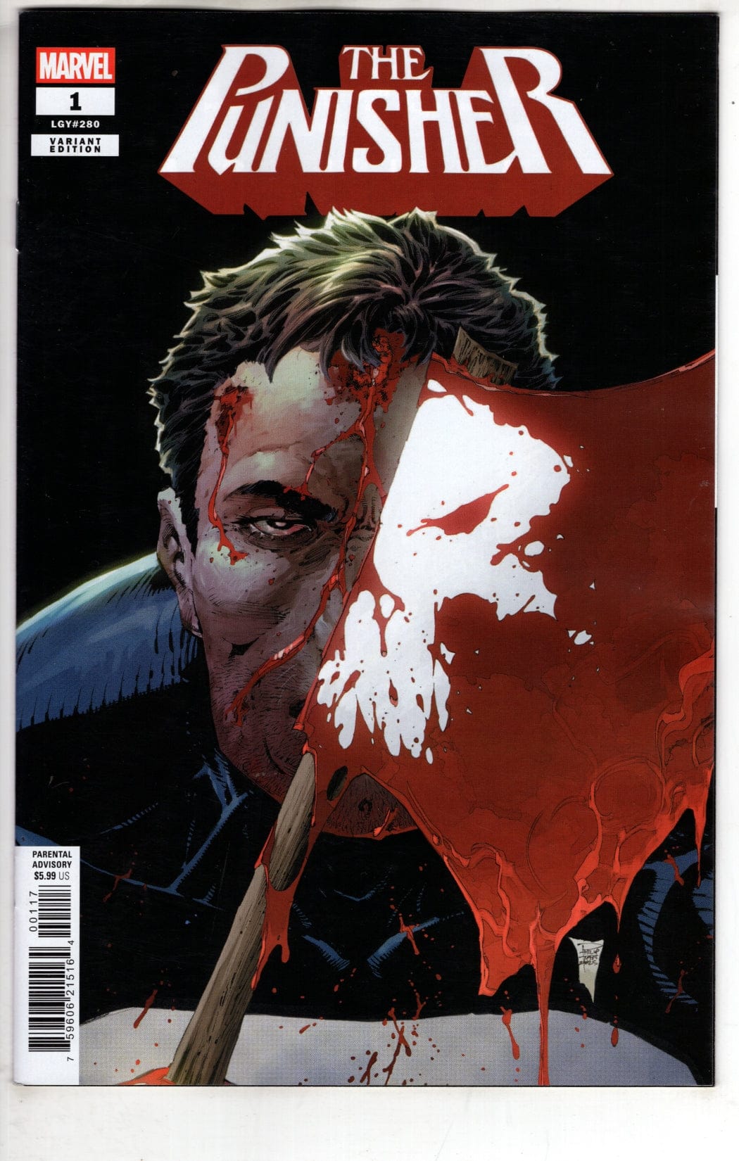 Marvel NEW THIS WEEK PUNISHER #1 PHILIP TAN VARIANT (VF/NM)