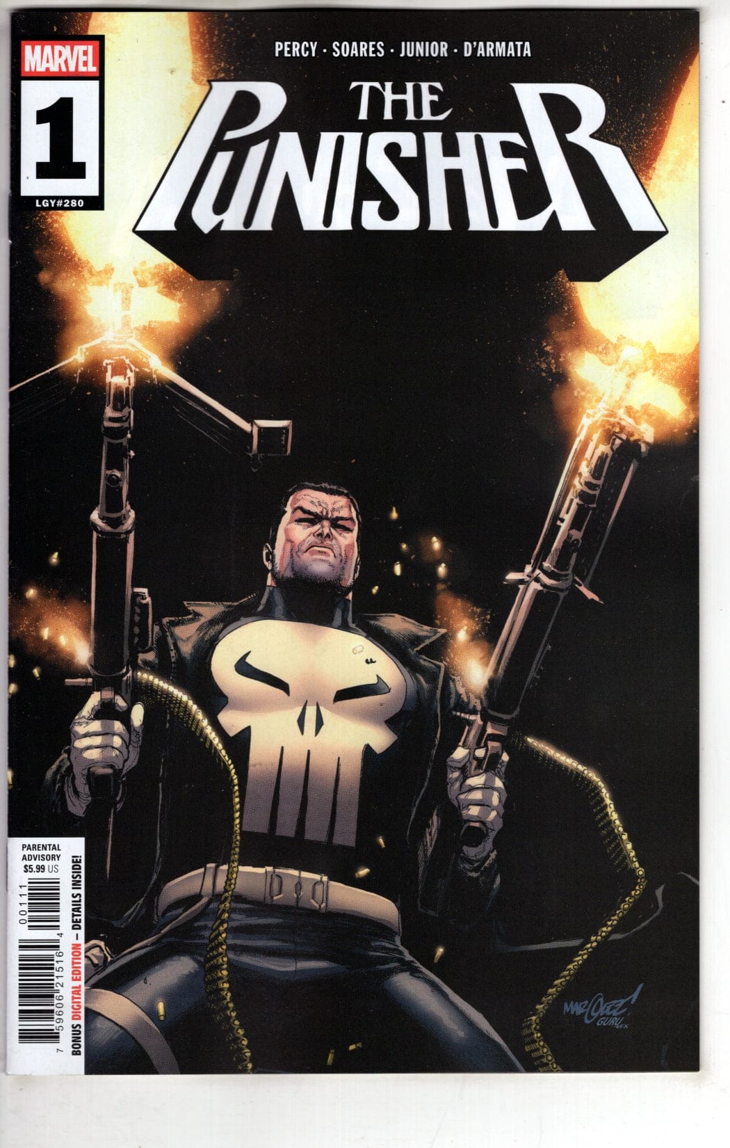 Marvel NEW THIS WEEK PUNISHER #1 (VF/NM)