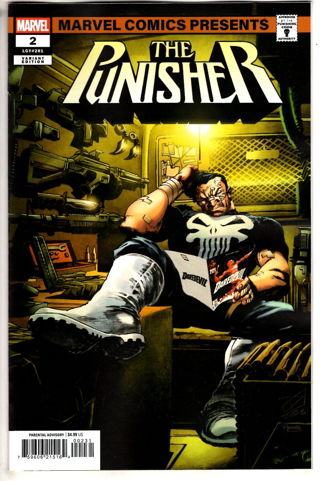 Marvel NEW THIS WEEK PUNISHER #2 MARVEL COMICS PRESENTS VARIANT (VF/NM)