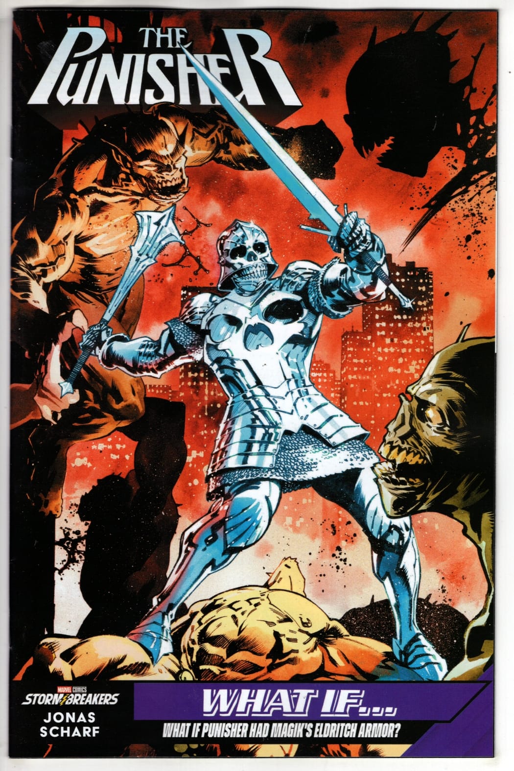 Marvel NEW THIS WEEK PUNISHER #4 JONAS SCHARF WHAT IF...? VARIANT (VF/NM)