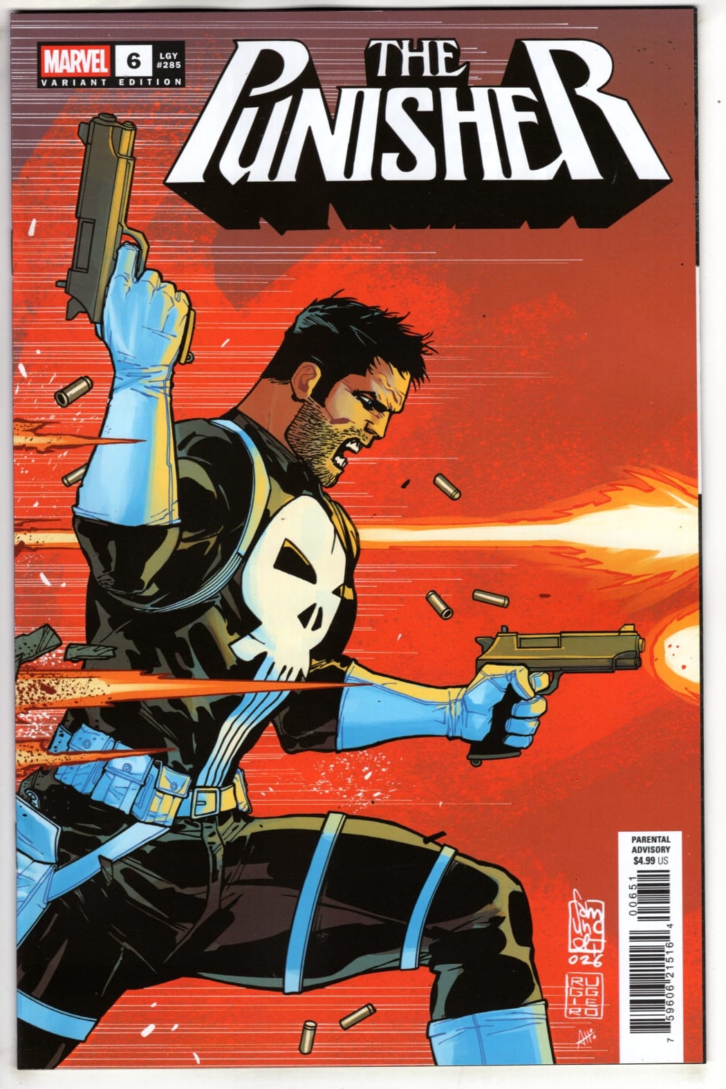Marvel NEW THIS WEEK PUNISHER #6 GIUSEPPE CAMUNCOLI 2-PART CONNECTING VARIANT (VF/NM)