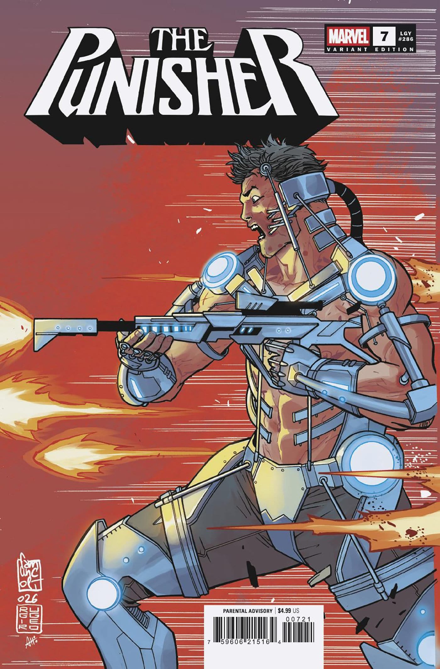 Marvel NEW THIS WEEK PUNISHER #7 GIUSEPPE CAMUNCOLI 2-PART CONNECTING VARIANT (VF/NM)