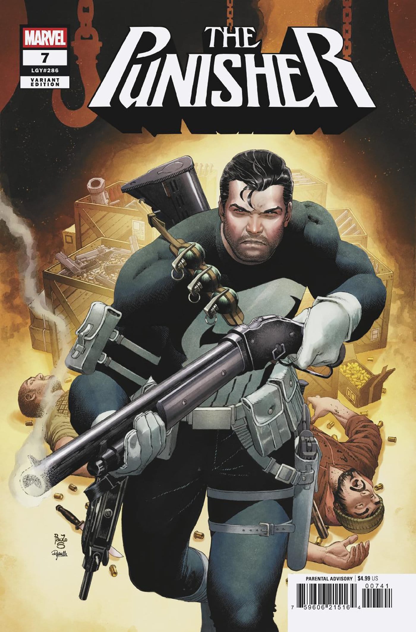 Marvel NEW THIS WEEK PUNISHER #7 PAULO SIQUEIRA VARIANT (VF/NM)