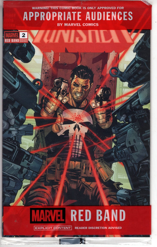 Marvel NEW THIS WEEK PUNISHER: RED BAND #2 MARCO CHECCHETTO 2ND PRINTING VARIANT [POLYBAGGED]
