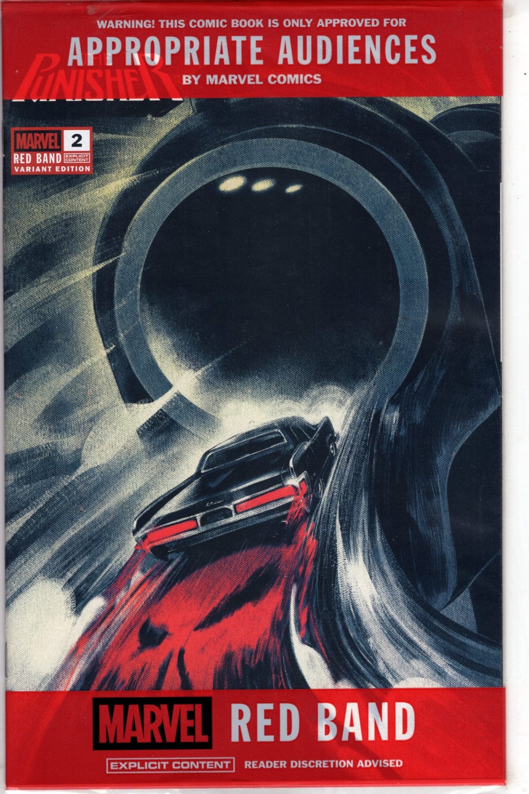 Marvel NEW THIS WEEK PUNISHER: RED BAND #2 MIKE DEL MUNDO VARIANT [POLYBAGGED]