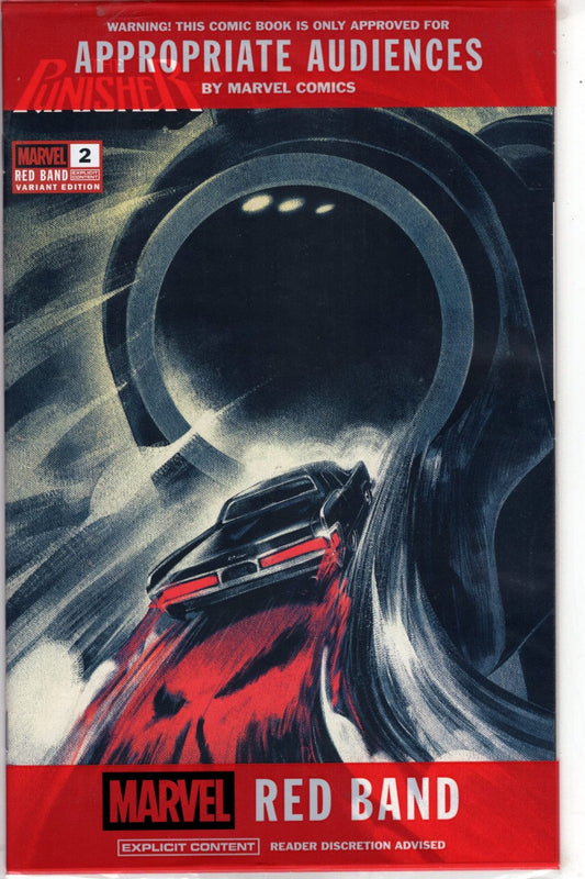 Marvel NEW THIS WEEK PUNISHER: RED BAND #2 MIKE DEL MUNDO VARIANT [POLYBAGGED]
