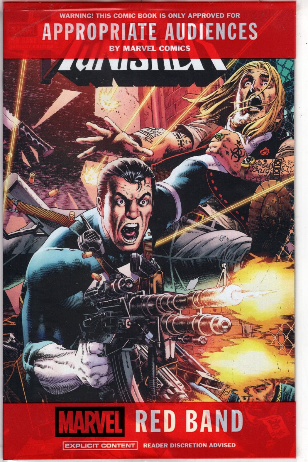 Marvel NEW THIS WEEK PUNISHER: RED BAND #2 PAULO SIQUEIRA VARIANT [POLYBAGGED]