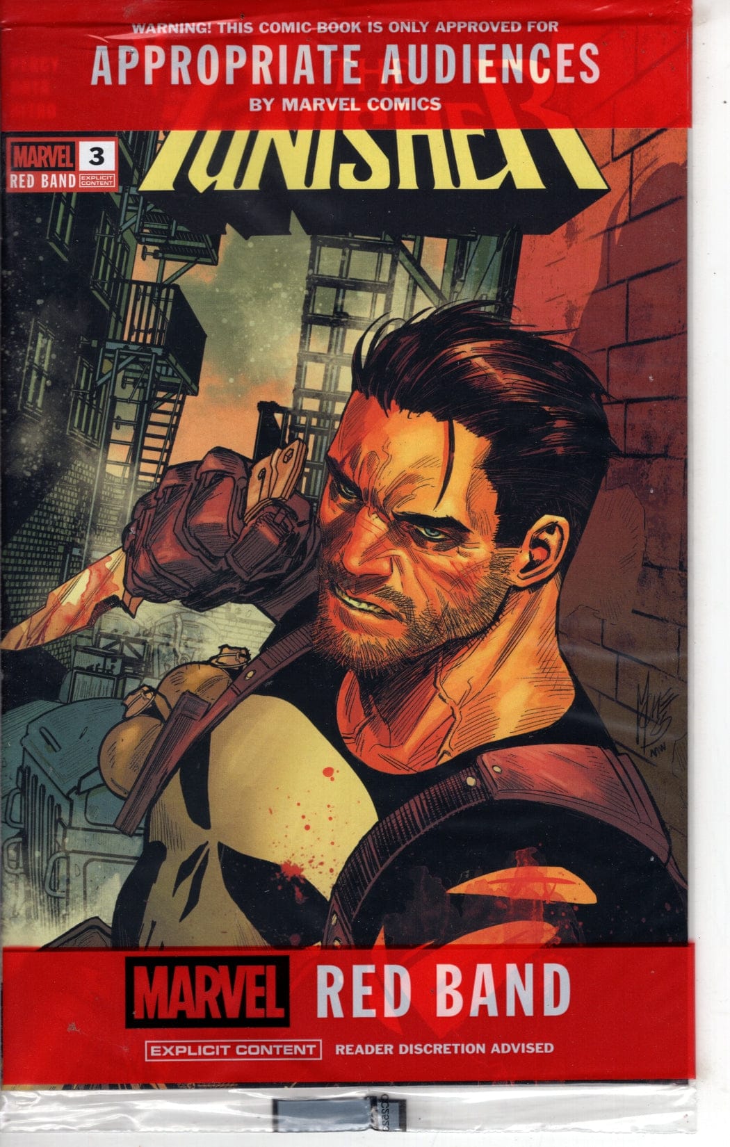 Marvel NEW THIS WEEK PUNISHER: RED BAND #3 [POLYBAGGED] [VF/NM]