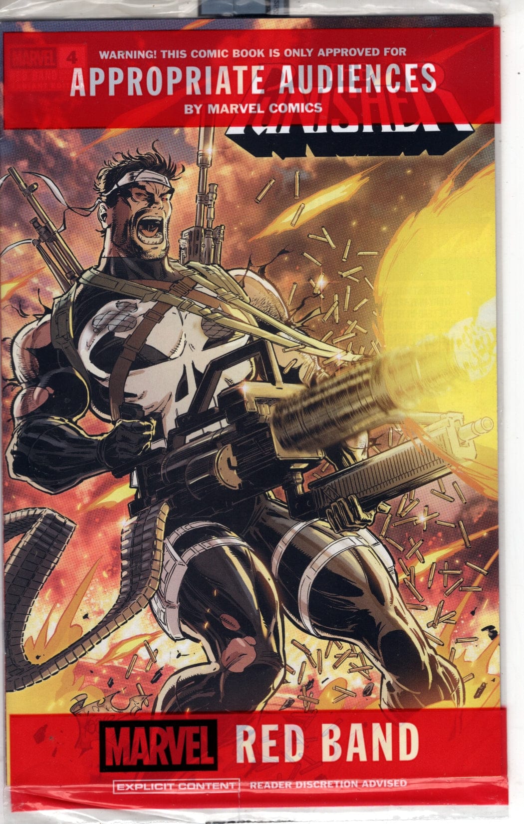 Marvel NEW THIS WEEK PUNISHER: RED BAND #4 KAARE ANDREWS VARIANT [POLYBAGGED] (VF/NM)