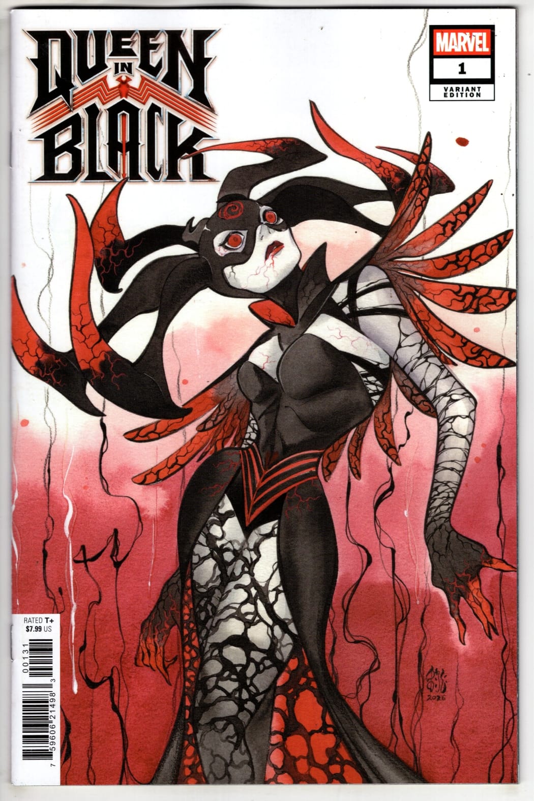 Marvel NEW THIS WEEK QUEEN IN BLACK #1 PEACH MOMOKO VARIANT (VF/NM)