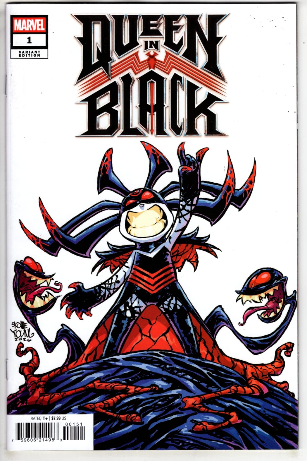 Marvel NEW THIS WEEK QUEEN IN BLACK #1 SKOTTIE YOUNG VARIANT (VF/NM)